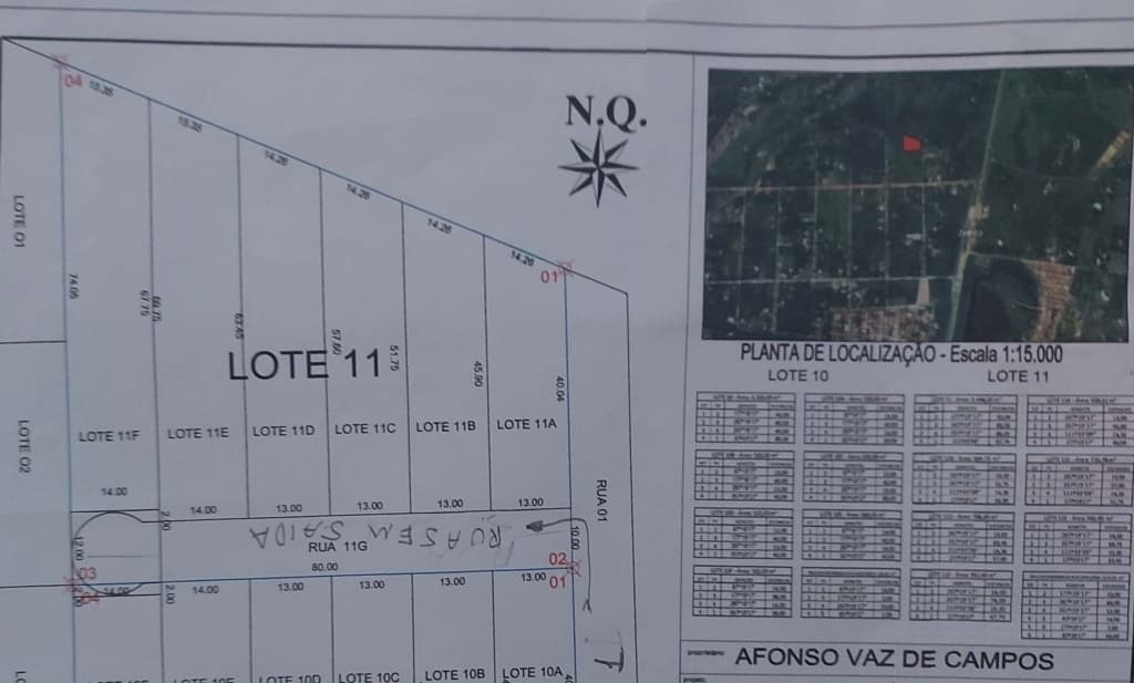 Foto 3 de 3: Terreno em leilão em Santo Antônio De Leverger - MT — Lote de Terreno, 560,00m², Chácaras de Recreio Beira Rio, Santo Antônio do Leverger/MT