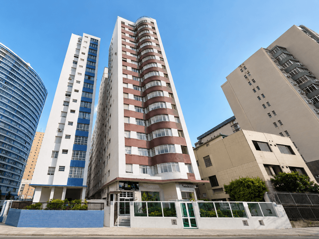 Foto 1 de 3: Apartamento em leilão em São Vicente - SP, bairro Centro — Apartamento, 48,62m², Praia do Gonzaguinha, São Vicente/SP