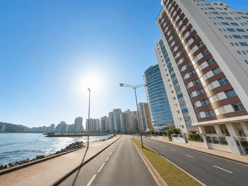 Foto 2 de 3: Apartamento em leilão em São Vicente - SP, bairro Centro — Apartamento, 48,62m², Praia do Gonzaguinha, São Vicente/SP