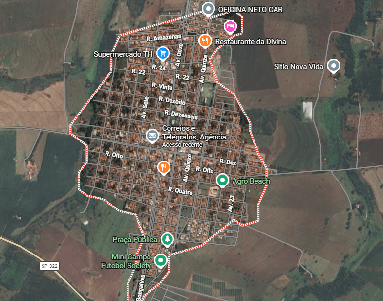 Area Rural em leilão em Riolândia - SP — Gleba de Terras, 50,88 Hectares, Fazenda Compasso, Riolândia/SP