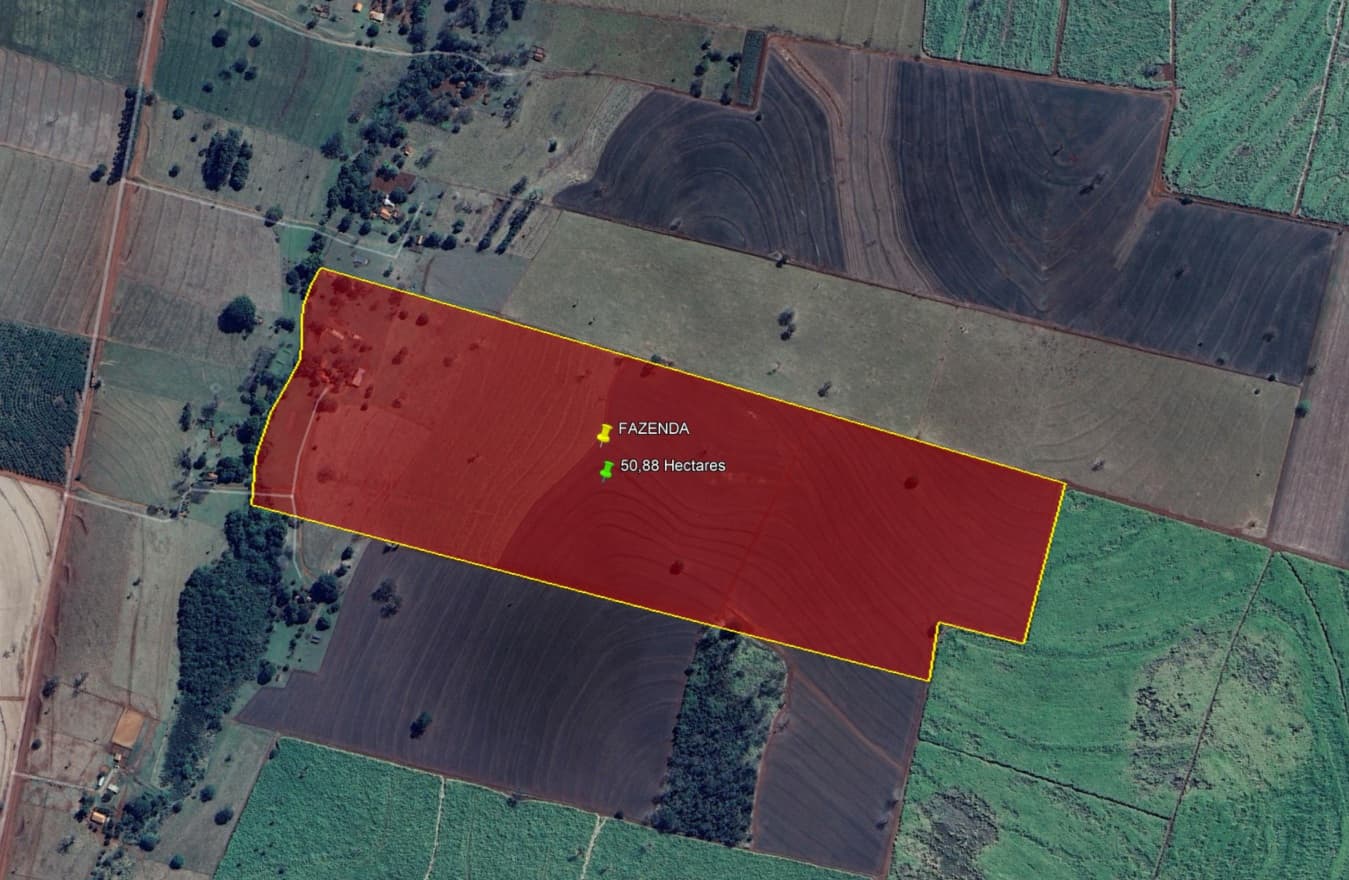 Foto 2 de 4: Area Rural em leilão em Riolândia - SP — Fazenda, 50,88 Hectares, Fazenda Compasso, Rodovia SP 332, Riolândia/SP