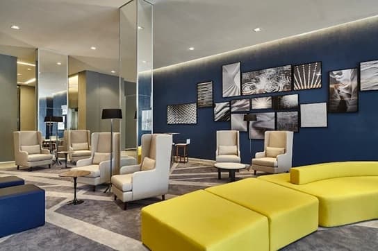 Foto 4 de 10: Apartamento em leilão em Campinas - SP, bairro Jardim do Lago Continuação — Suíte de Hotel, a.t 60,70m², a.p 19,75m², Hotel Contemporâneo, Campinas/SP