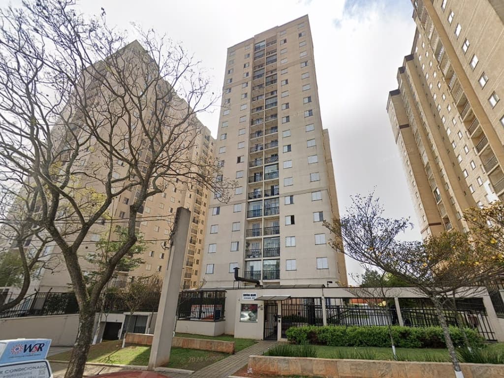 Apartamento em leilão em Santo André - SP — Direitos do Apartamento., vaga de garagem, 59,97m², Edifício Miami, Santo André/SP