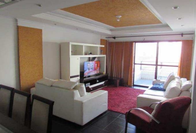 Foto 4 de 14: Apartamento em leilão em Praia Grande - SP, bairro Tupi — Apartamento, 126,83m², Edifício Morgane, Tupi, Praia Grande/SP