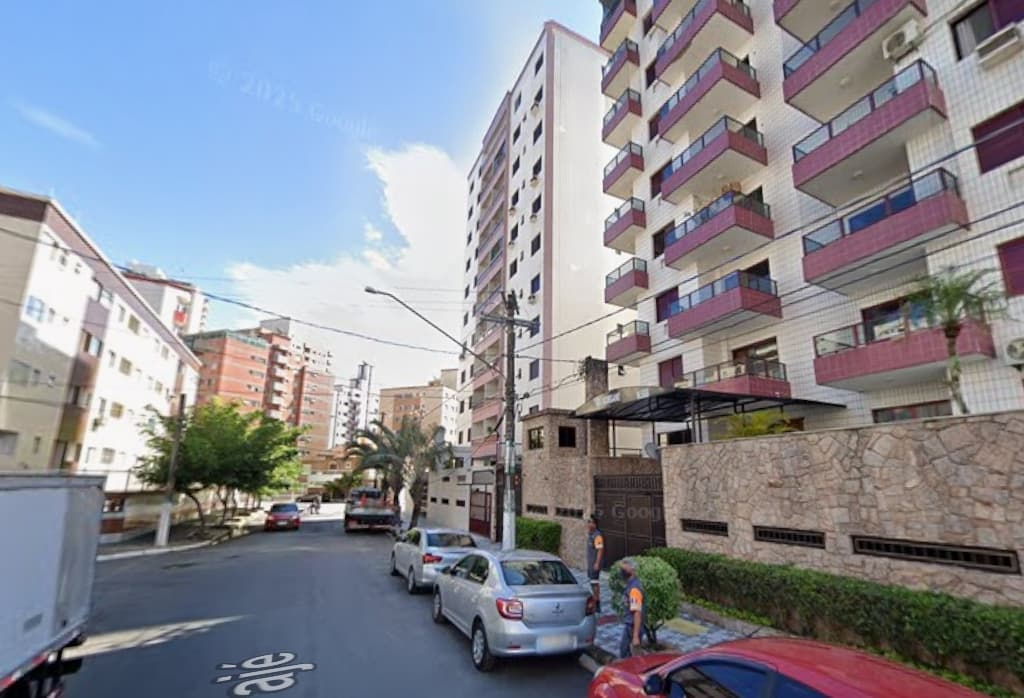 Foto 2 de 14: Apartamento em leilão em Praia Grande - SP, bairro Tupi — Apartamento, 126,83m², Edifício Morgane, Tupi, Praia Grande/SP