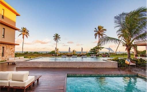 Foto 16 de 19: Apartamento em leilão em Camaçari - BA, bairro Barra do Jacuípe — Apartamento, 150m², Edifício Naia Guarajuba, Camaçari/BA
