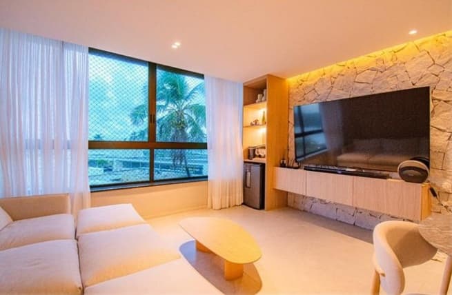Foto 4 de 19: Apartamento em leilão em Camaçari - BA, bairro Barra do Jacuípe — Apartamento, 150m², Edifício Naia Guarajuba, Camaçari/BA