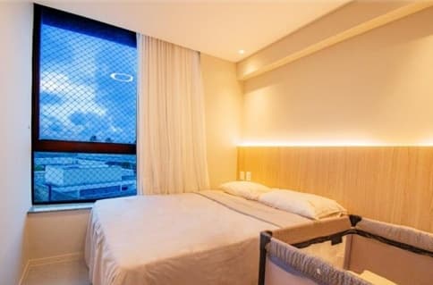 Foto 13 de 19: Apartamento em leilão em Camaçari - BA, bairro Barra do Jacuípe — Apartamento, 150m², Edifício Naia Guarajuba, Camaçari/BA