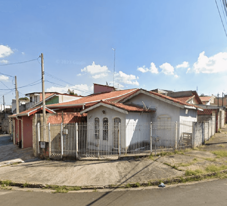 Foto 1 de 2: Casa em leilão em Campinas - SP — Imóvel de Esquina – 152,29 m², Residencial Mauro Marcondes, Campinas, São Paulo