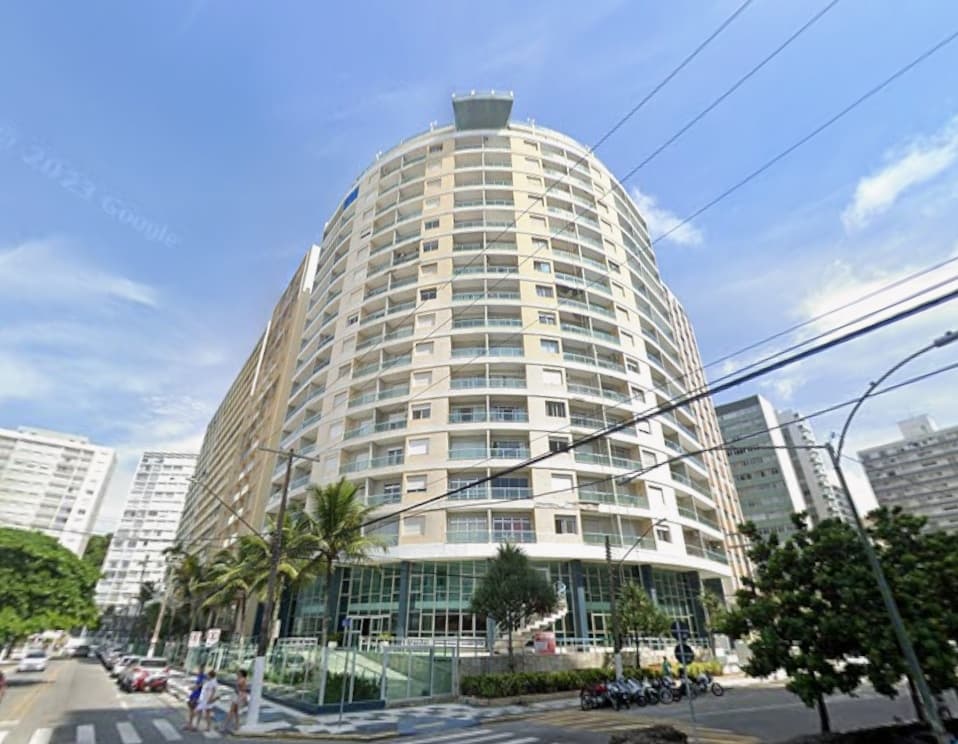 Foto 1 de 4: Apartamento em leilão em Guarujá - SP — Apartamento, 72,25m², Pintagueiras, Edifício Biarritz, Guarujá/SP