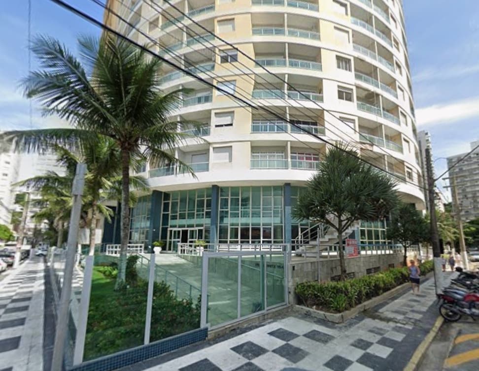 Foto 3 de 4: Apartamento em leilão em Guarujá - SP — Apartamento, 72,25m², Pintagueiras, Edifício Biarritz, Guarujá/SP