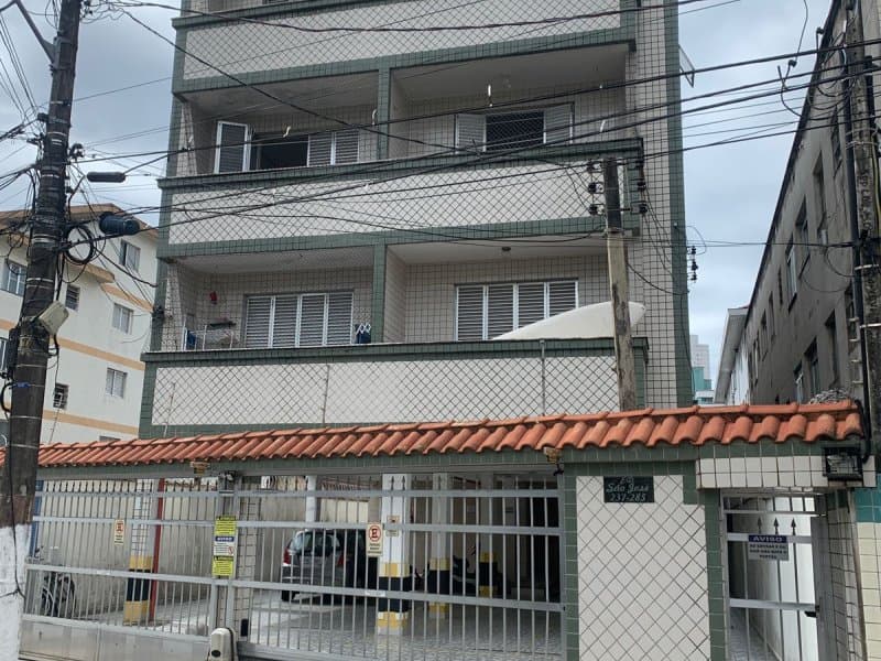 Foto 1 de 9: Apartamento em leilão em Praia Grande - SP, bairro Jardim Guinle — Apartamento, 61m², Edifício São José, Boqueirão, Praia Grande/SP