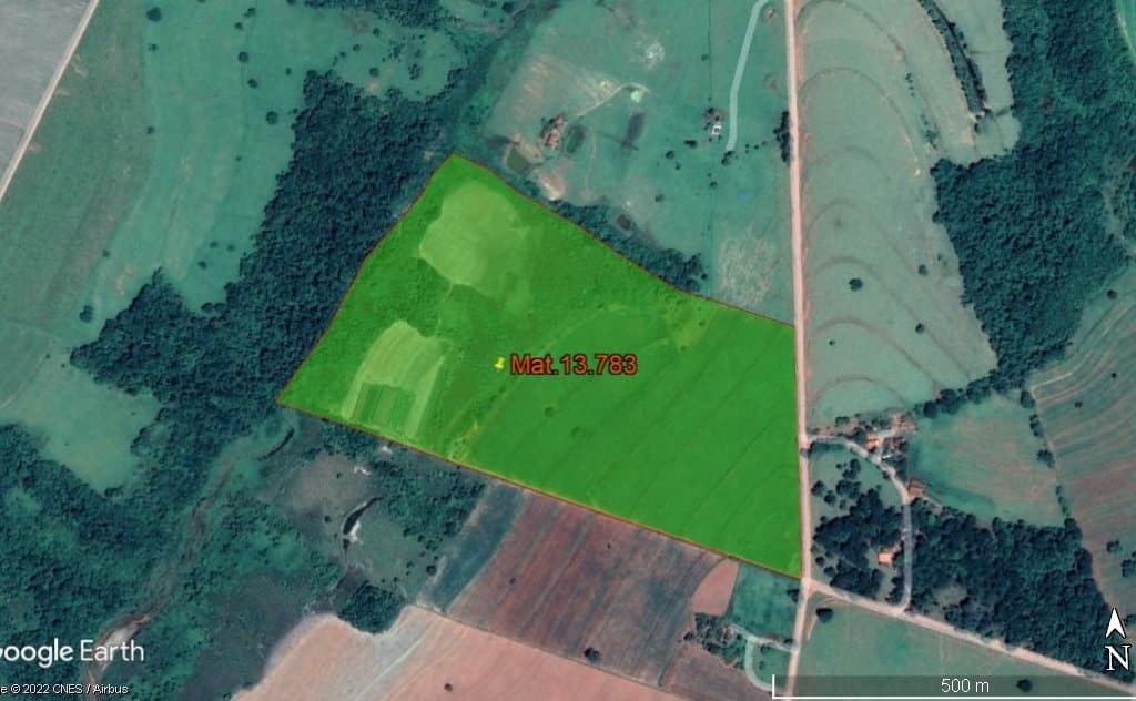 Area Rural em leilão em São Pedro Do Turvo - SP — Gleba de Terras, 21,78 hectares, Fazenda Ribeirão Bonito, São Pedro do Turvo/SP