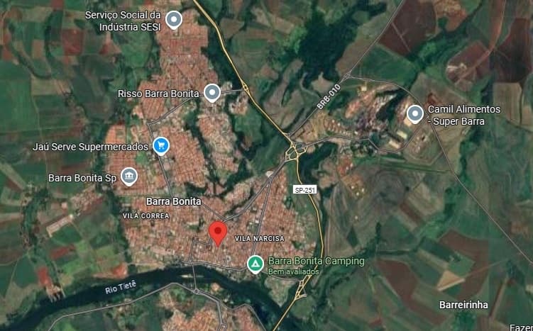 Comercial em leilão em Barra Bonita - SP — Imóvel Residencial, 9.358,54m², Parque Industrial São Domingos, Barra bonita /SP
