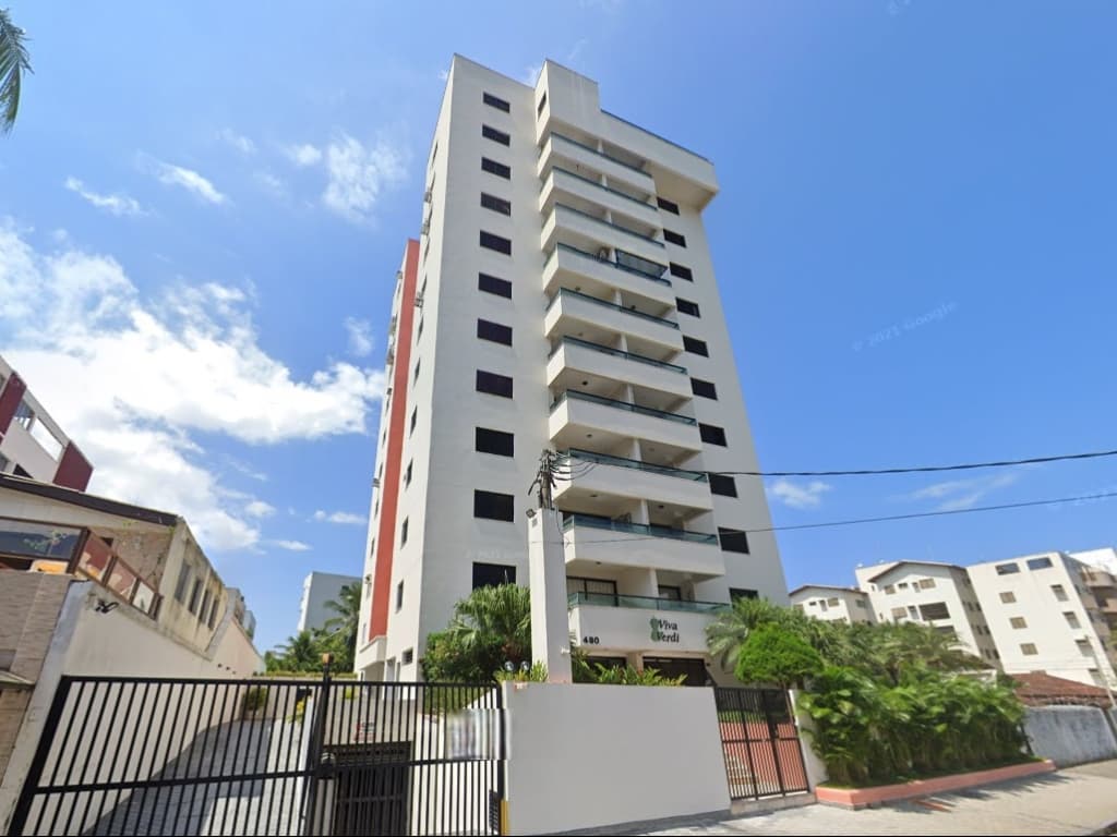Foto 1 de 8: Apartamento em leilão em Guarujá - SP — Apartamento, 74,04m², 2 Quartos, Garagem, Piscina, Enseada, Guarujá/SP