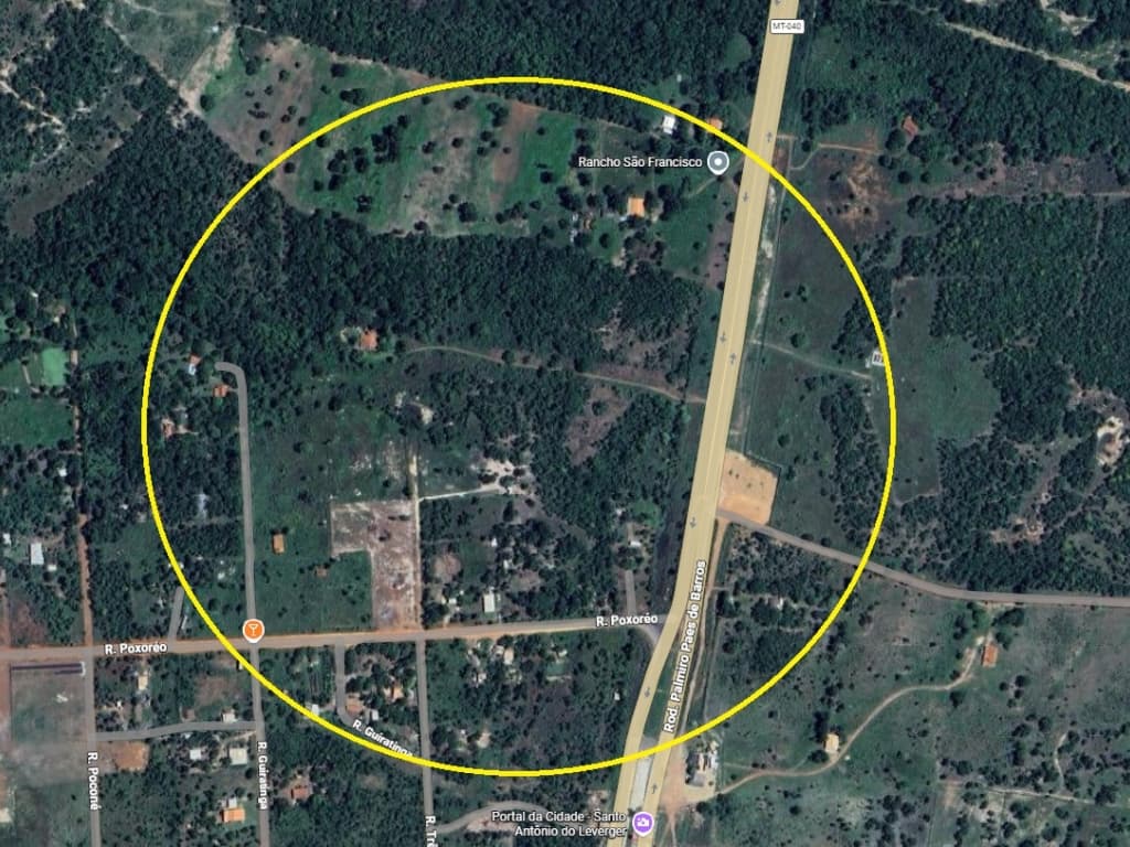 Terreno em leilão em Santo Antônio De Leverger - MT — Lote de Terreno, 532,00m², Chácaras de Recreio Beira Rio, Santo Antônio do Leverger/MT