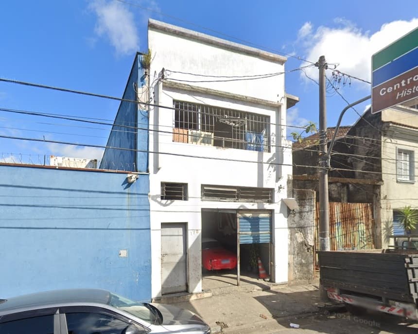 Foto 1 de 2: Comercial em leilão em Santos - SP, bairro Vila Nova — Imóvel Comercial, 208m², Centro, Santos/SP
