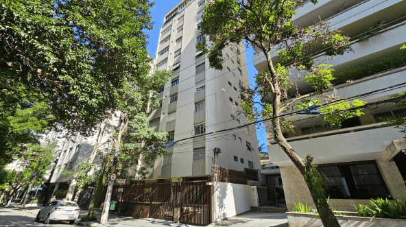 Foto 2 de 3: Apartamento em leilão em São Paulo - SP, bairro Cerqueira César — Apartamento DESOCUPADO de ALTO PADRÃO com 2 Vagas no Edifício Oédipus, Cerqueira César/SP, 218,94m² de Área Total