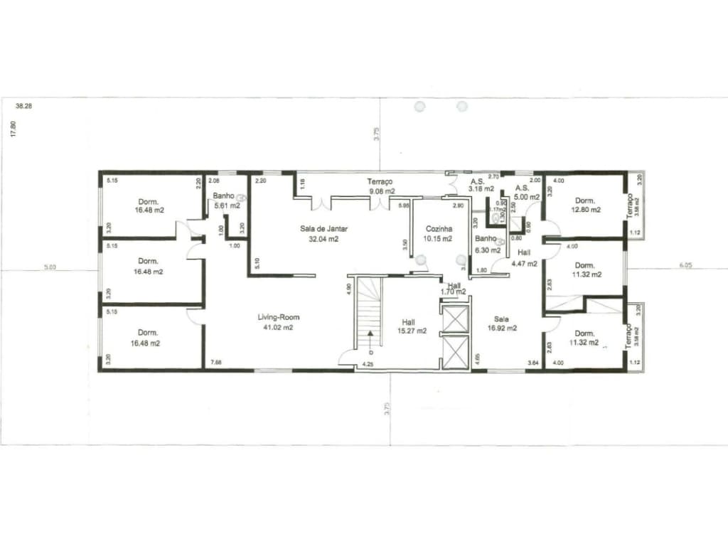 Foto 10 de 11: Apartamento em leilão em Santos - SP, bairro Boqueirão — Apartamento, 6 dormitórios, 263m², Boqueirão, Santos/SP