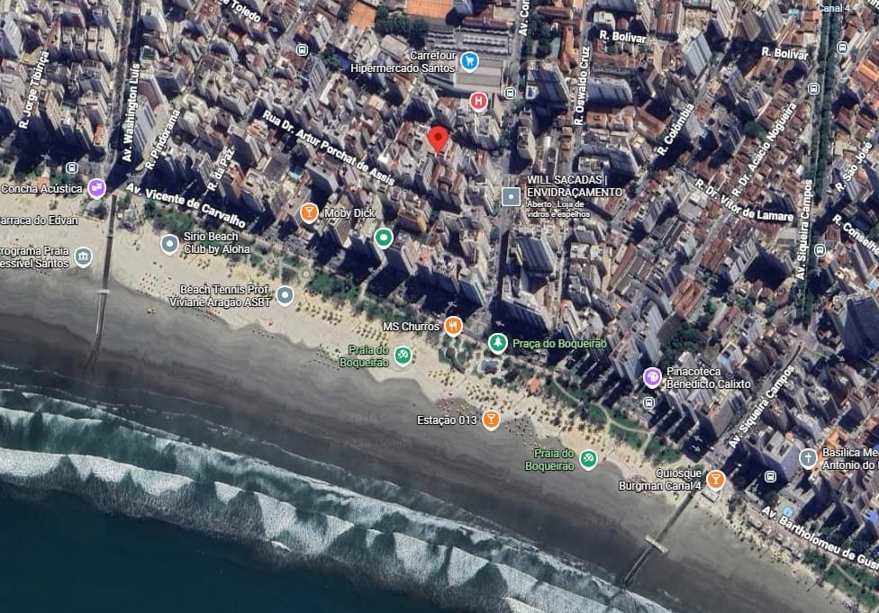 Foto 11 de 11: Apartamento em leilão em Santos - SP, bairro Boqueirão — Apartamento, 6 dormitórios, 263m², Boqueirão, Santos/SP