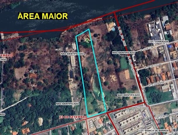 Foto 1 de 10: Terreno em leilão em Várzea Grande - MT, bairro Jardim América — Chácara, aprox. 10.200m², Jardim América, Várzea Grande/MT