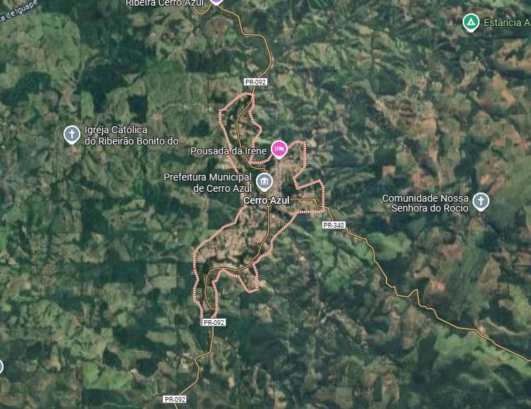 Area Rural em leilão em Cerro Azul - PR — Imóvel Rural, A.T.: 1.089.00 Hectares, Fazenda Pedra Azul, Cerro Azul/PR