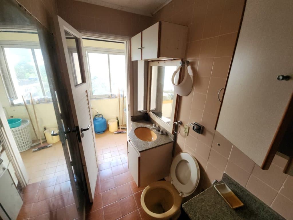 Foto 12 de 32: Apartamento em leilão em Guarujá - SP, bairro Pitangueiras — Apartamento, 119m², Edifício Nice, Pitangueiras, Guarujá/SP