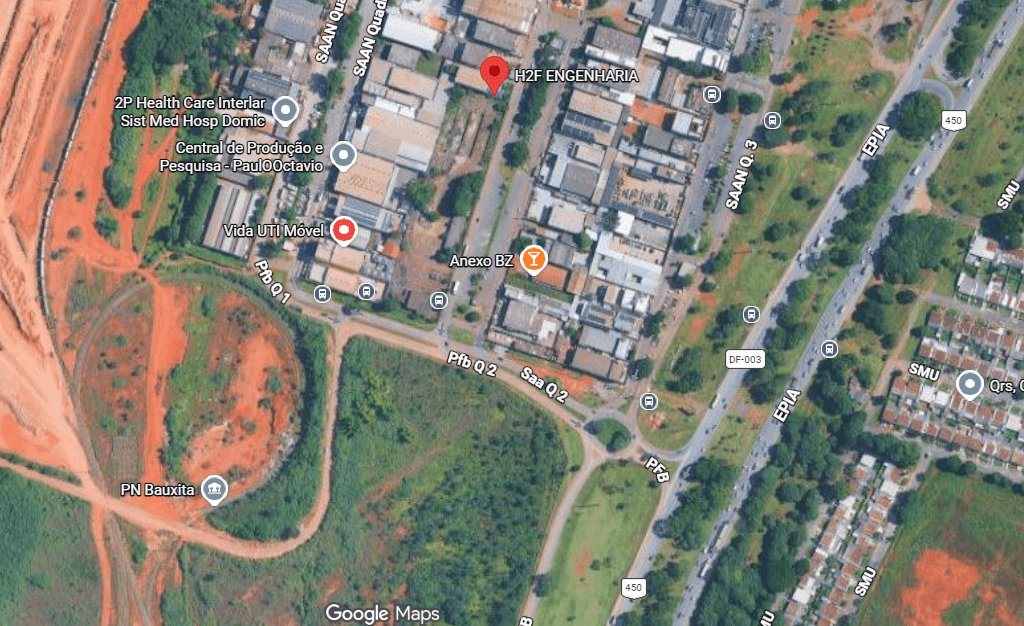 Comercial em leilão em Brasília - DF, bairro Setor de Armazenagens e Abastecimento (saan) — Imóvel Comercial, 500m², SAAN, Brasília/DF lote n.º 180