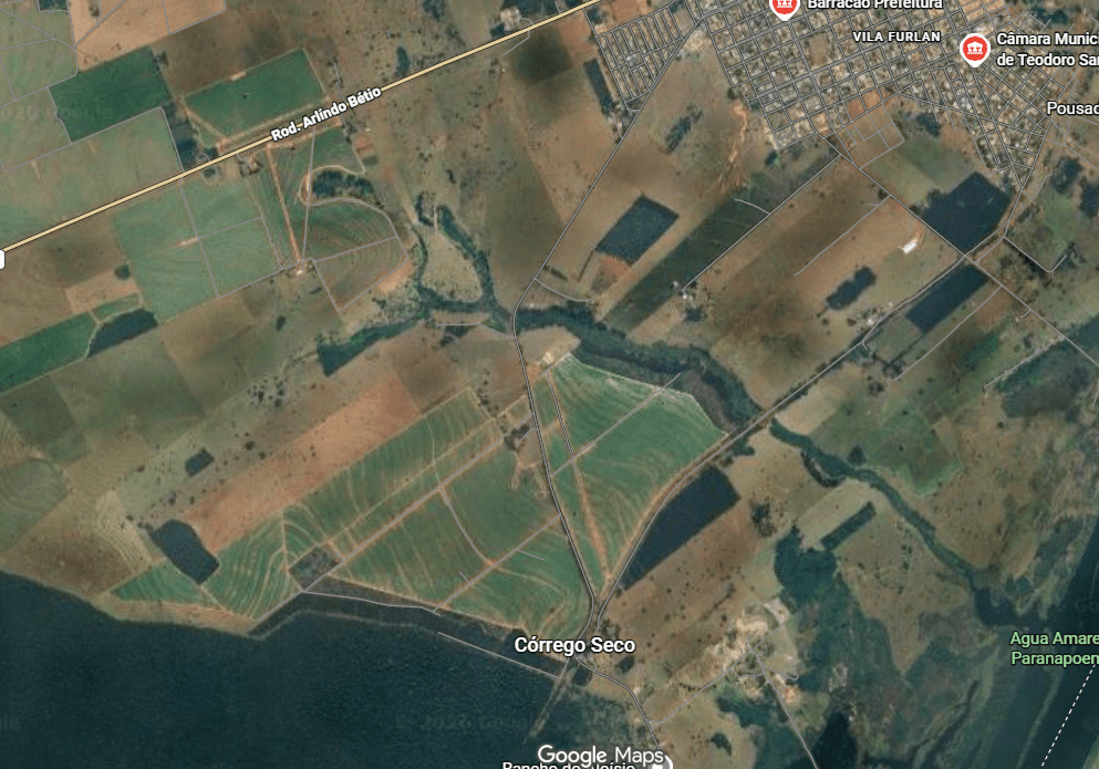Area Rural em leilão em Teodoro Sampaio - SP, bairro Córrego Seco — 50% do Imóvel Rural, Piscina, Galpão, a.t 3,63 hectares, a.c 250,00m², Chácara Carolina, Teodoro Sampaio/SP