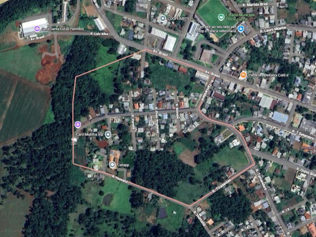 Terreno em leilão em Palmitos - SC — Lote de Terreno, 480,00m², Bortolanza, Palmitos/SC