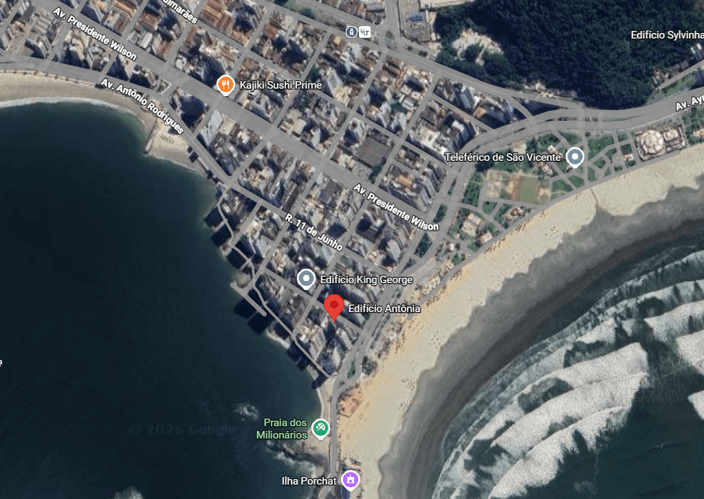 Foto 2 de 2: Apartamento em leilão em São Vicente - SP — Apartamento, a.ú 197,79m², Ed. Antonia, São Vicente-SP