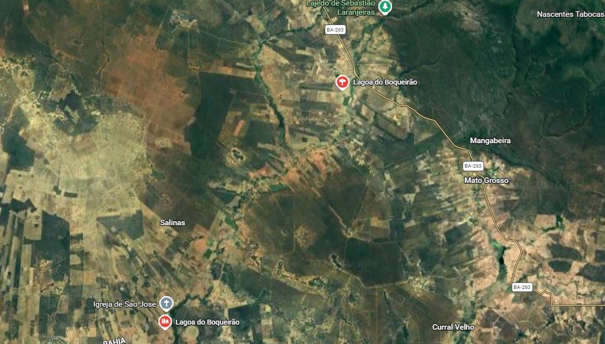 Area Rural em leilão em Sebastião Laranjeiras - BA — Imóvel Rural, 96,0ha, Fazenda São Miguel, Sebastião Laranjeiras/BA