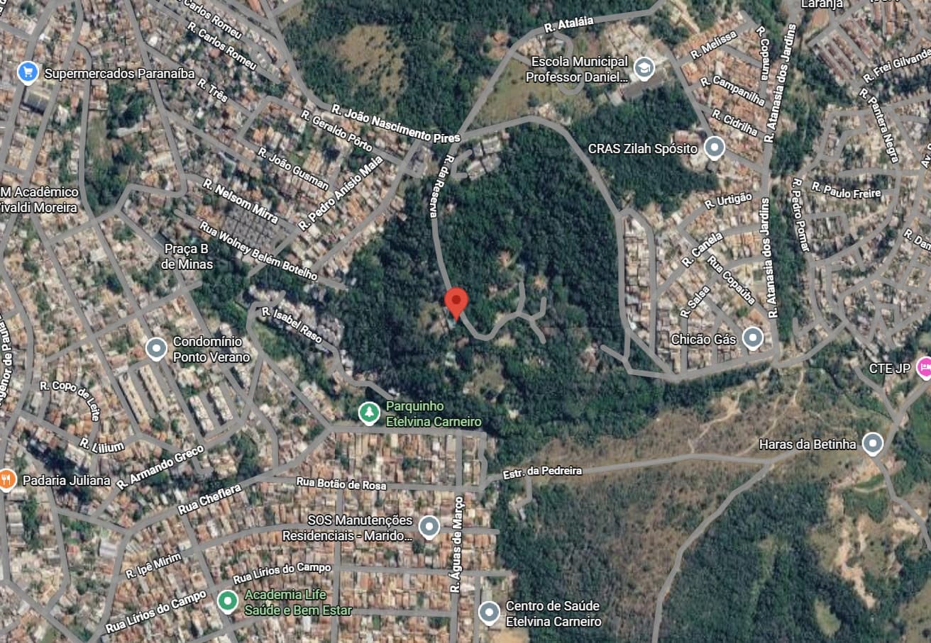 Foto 3 de 3: Area Rural em leilão em Belo Horizonte - MG, bairro Jaqueline — Sítio, A.T.: 5.996m², Jaqueline, Belo Horizonte/MG