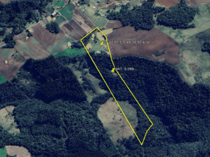 Area Rural em leilão em Bom Retiro - SC, bairro Costão do Frade — Fazenda, Rural, Costão Do Frade