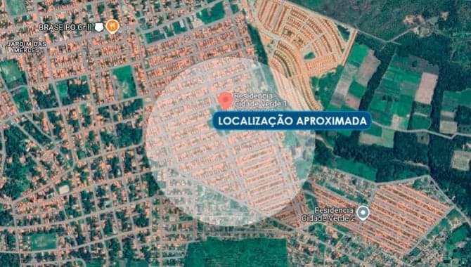 Casa em leilão em Paço Do Lumiar - MA — Casa 56 m² (Lt 09 da Qd 18) - Residencial Cidade Verde - Paço do Lumiar - MA