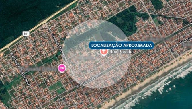 Terreno em leilão em Itanhaém - SP — Terreno no Litoral com 442 m² - Estância Balnearia Itanhaém - Itanhaém - SP