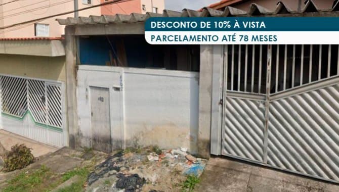 Casa em leilão em Santo André - SP — Casa 116 m² - Jardim Santo André - Santo André - SP