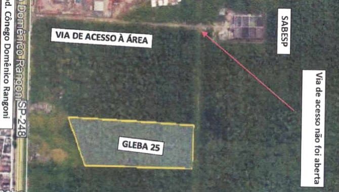 Terreno em leilão em Guarujá - SP — Área com 46.340 m² - Vargem Grande - Guarujá - SP
