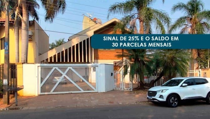 Foto 1 de 4: Casa em leilão em Campo Grande - MS — Casa 248 m² - Carandá Bosque - Campo Grande - MS