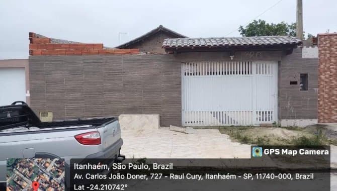 Foto 1 de 3: Casa em leilão em Itanhaém - SP — Casa 170 m² - Balneário Tupy - Itanhaém - SP