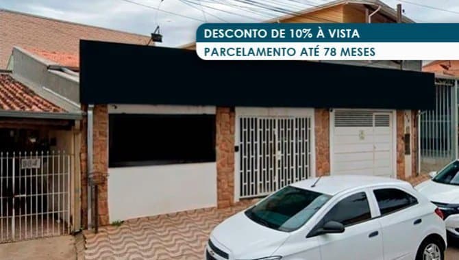 Foto 1 de 4: Casa em leilão em Sumaré - SP — Casa 180 m² - Residencial Ypiranga - Sumaré - SP