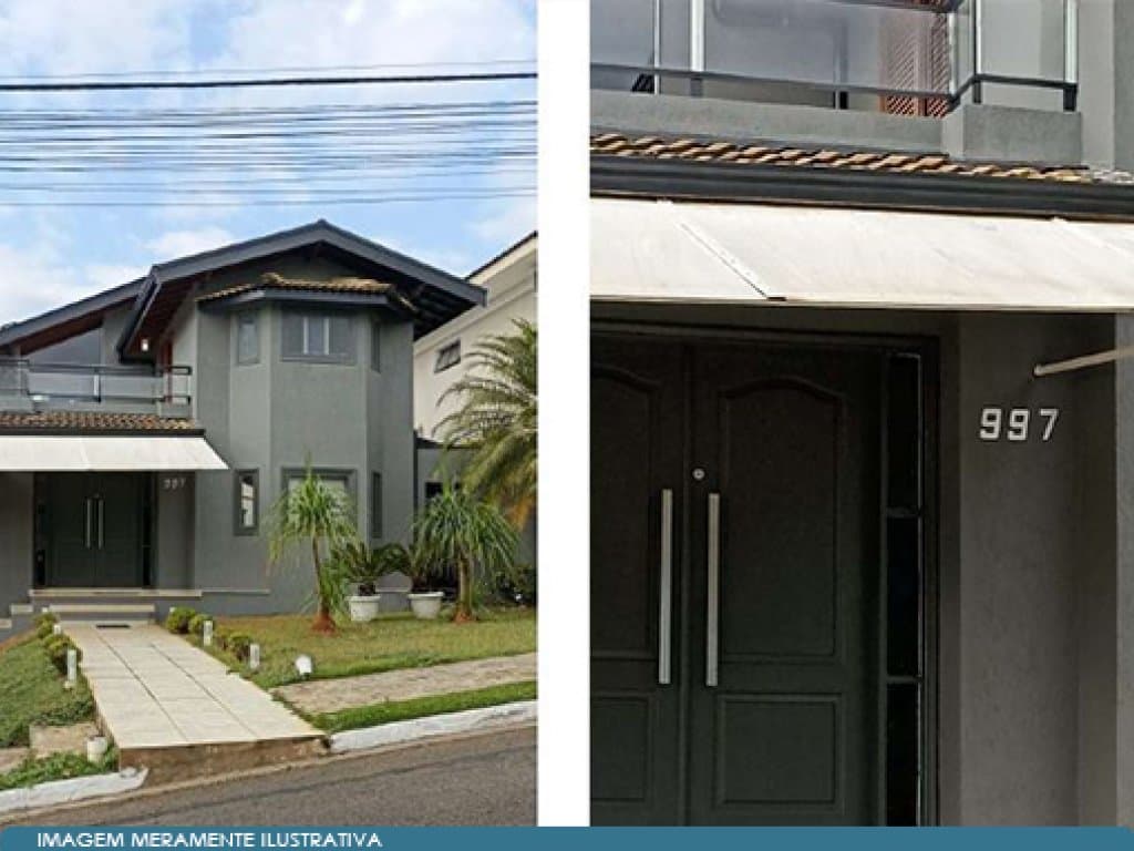 Foto 5 de 8: Casa em leilão em Jundiaí - SP — Casa em Condomínio 275 m² - Terras de São Carlos - Jundiaí - SP