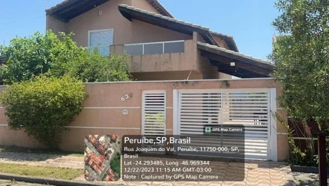 Foto 2 de 25: Casa em leilão em Peruíbe - SP — Casa, Padrão, 1 Vaga(S) de Garagem