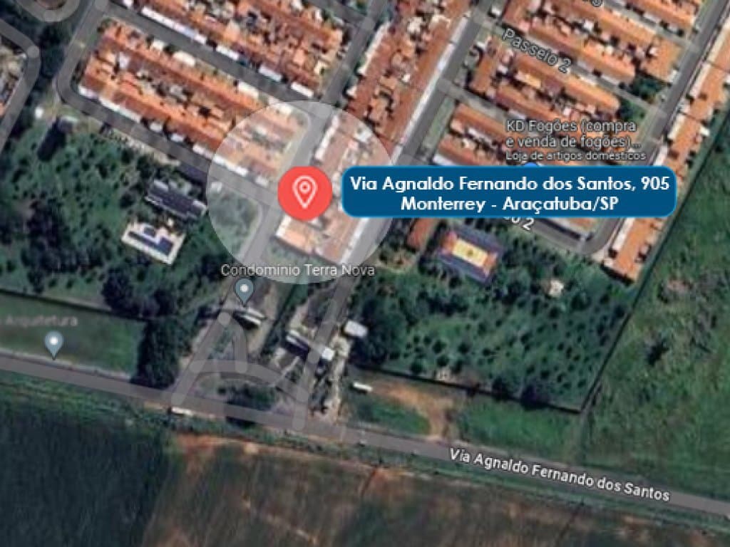 Foto 9 de 9: Casa em leilão em Araçatuba - SP — Direitos sobre Casa em Condomínio 59 m² (Cond. Terra Nova Araçatuba I) - Monterrey - Araçatuba - SP