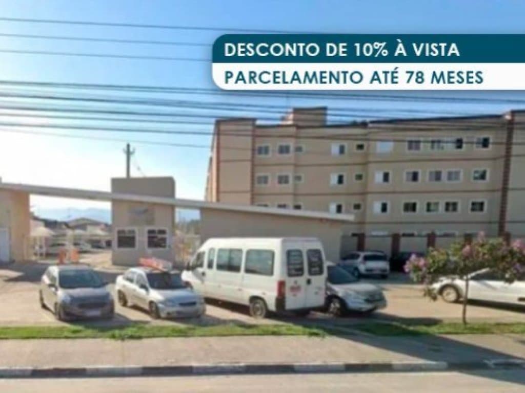 Foto 2 de 5: Apartamento em leilão em Pindamonhangaba - SP — Apartamento 44 m² (01 vaga) - Água Preta - Pindamonhangaba - SP