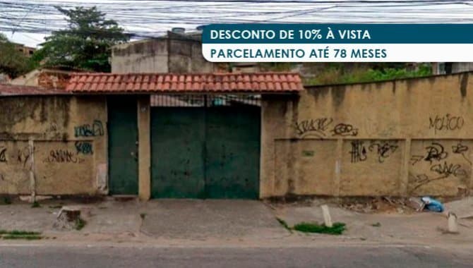 Foto 1 de 4: Casa em leilão em Nilópolis - RJ — Casa com Área de 1.600 m² - Nova Cidade - Nilópolis - RJ