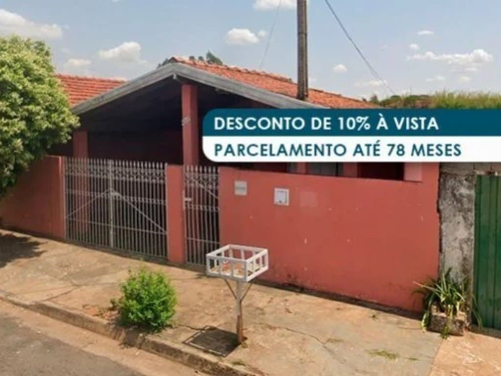 Foto 2 de 3: Casa em leilão em Cafelândia - SP — Casa 260 m² - Ernandes Passanezi - Cafelândia - SP