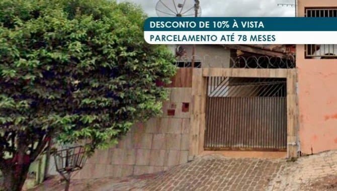 Foto 1 de 4: Casa em leilão em Itumbiara - GO — Casa 55 m² - Setor Social - Itumbiara - GO