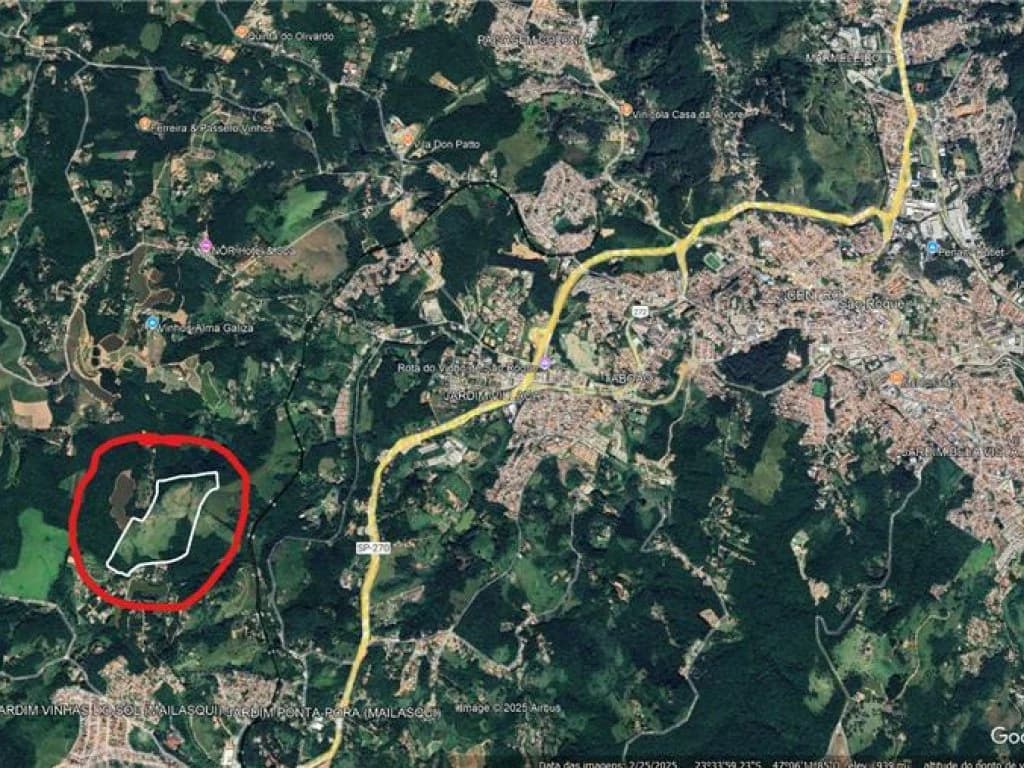 Foto 4 de 4: Area Rural em leilão em São Roque - SP — Área 22 ha (Sítio do Alto) - Taboão - São Roque - SP