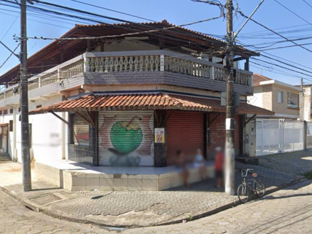 Foto 3 de 5: Comercial em leilão em São Vicente - SP — Imóvel Comercial e Casa - Catiapoã - São Vicente - SP
